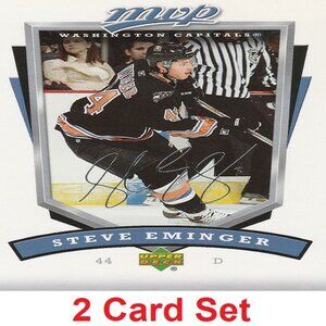 Steve Eminger Hockey Card Collection